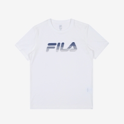 Fila Regular Fitspeedy Logo - Miesten Poolopaita - Valkoinen | FI-38619